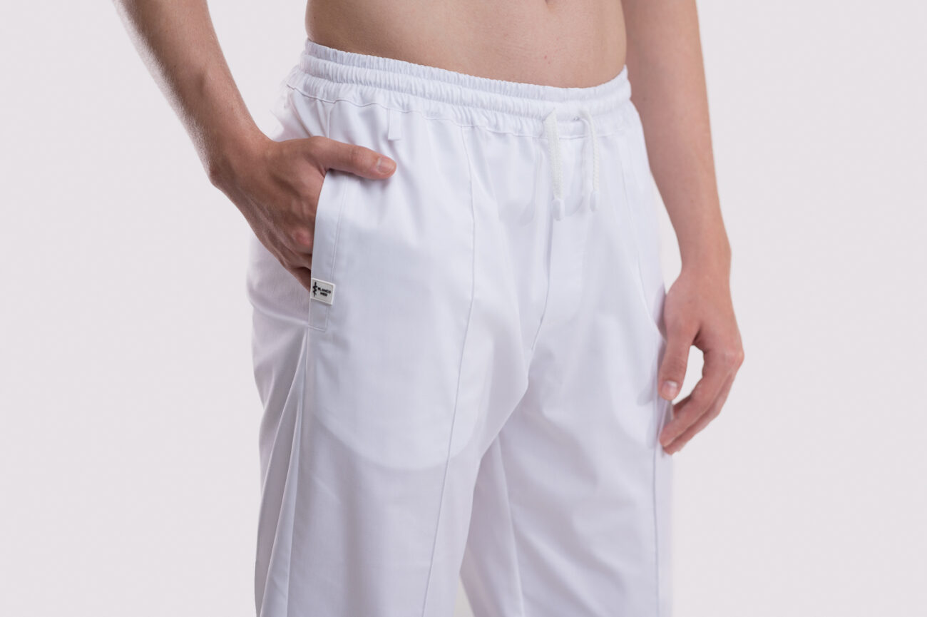 spodnie medyczne męskie classic professional biały 1 spodnie medyczne męskie classic professional biały 1