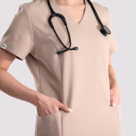 bluza medyczna clever comfort beż