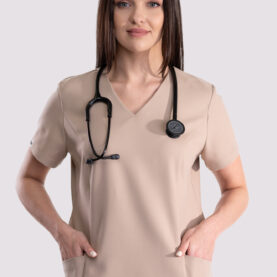 bluza medyczna damska clever comfort beż