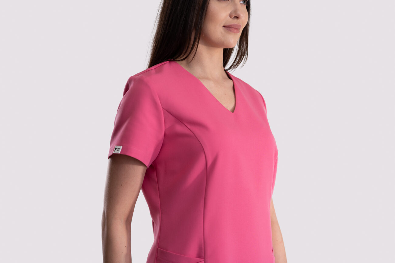 bluzka medyczna damska clever comfort róż bluzka medyczna damska clever comfort róż