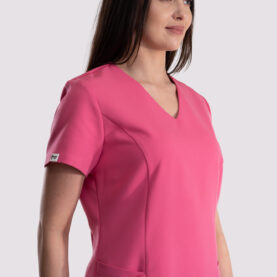 bluzka medyczna damska clever comfort róż