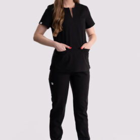 komplet medyczny damski modern comfort czarny