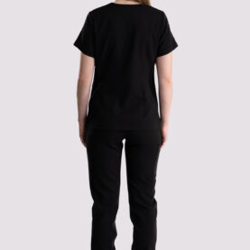 komplet medyczny damski modern comfort czarny 1