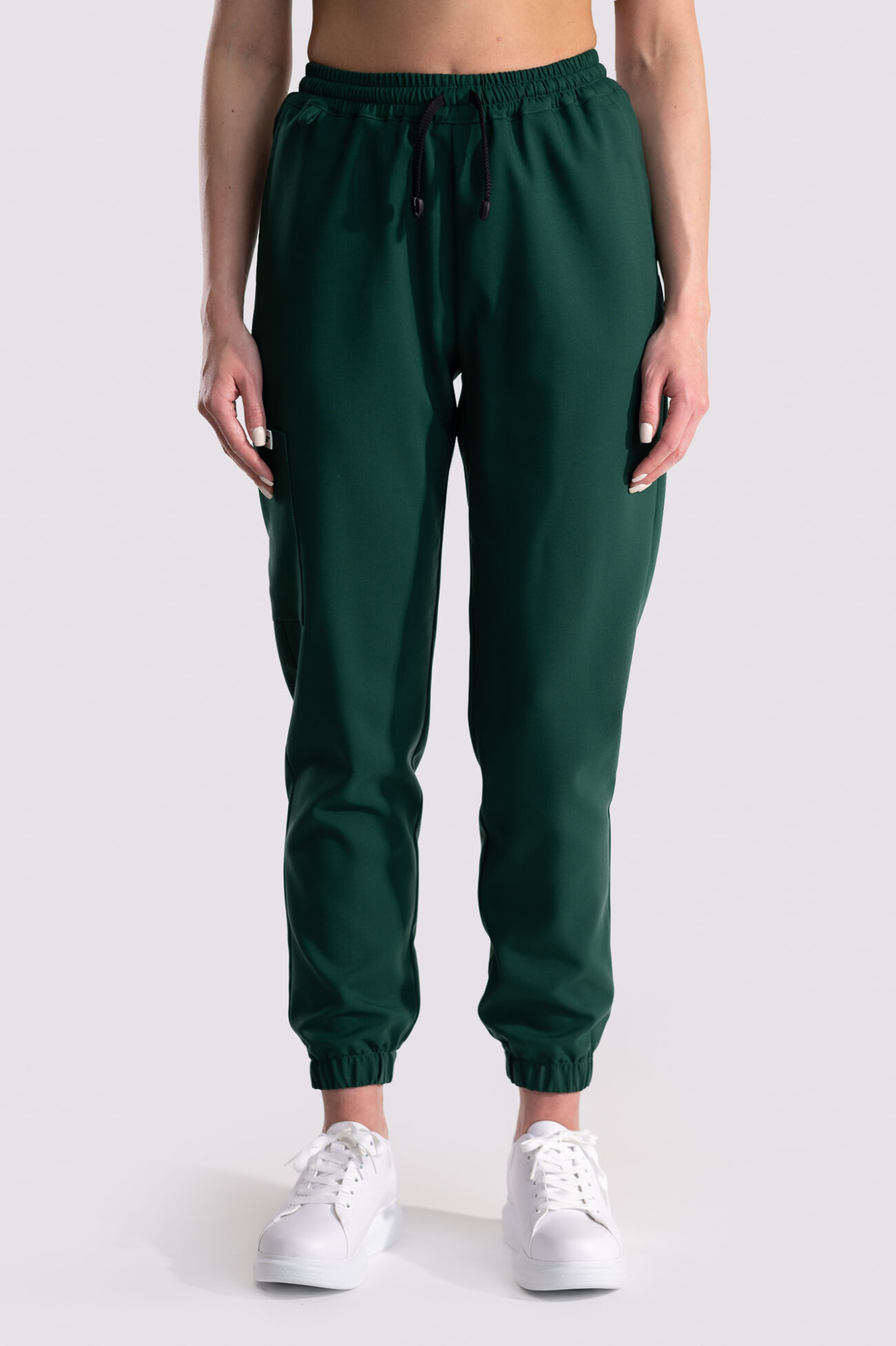 spodnie medyczne damskie jogger comfort zieleń spodnie medyczne damskie jogger comfort zieleń