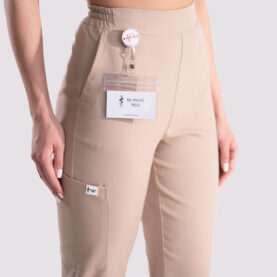 spodnie damskie elegance comfort beż