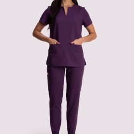 bluza medyczna damska modern comfort fioletowy