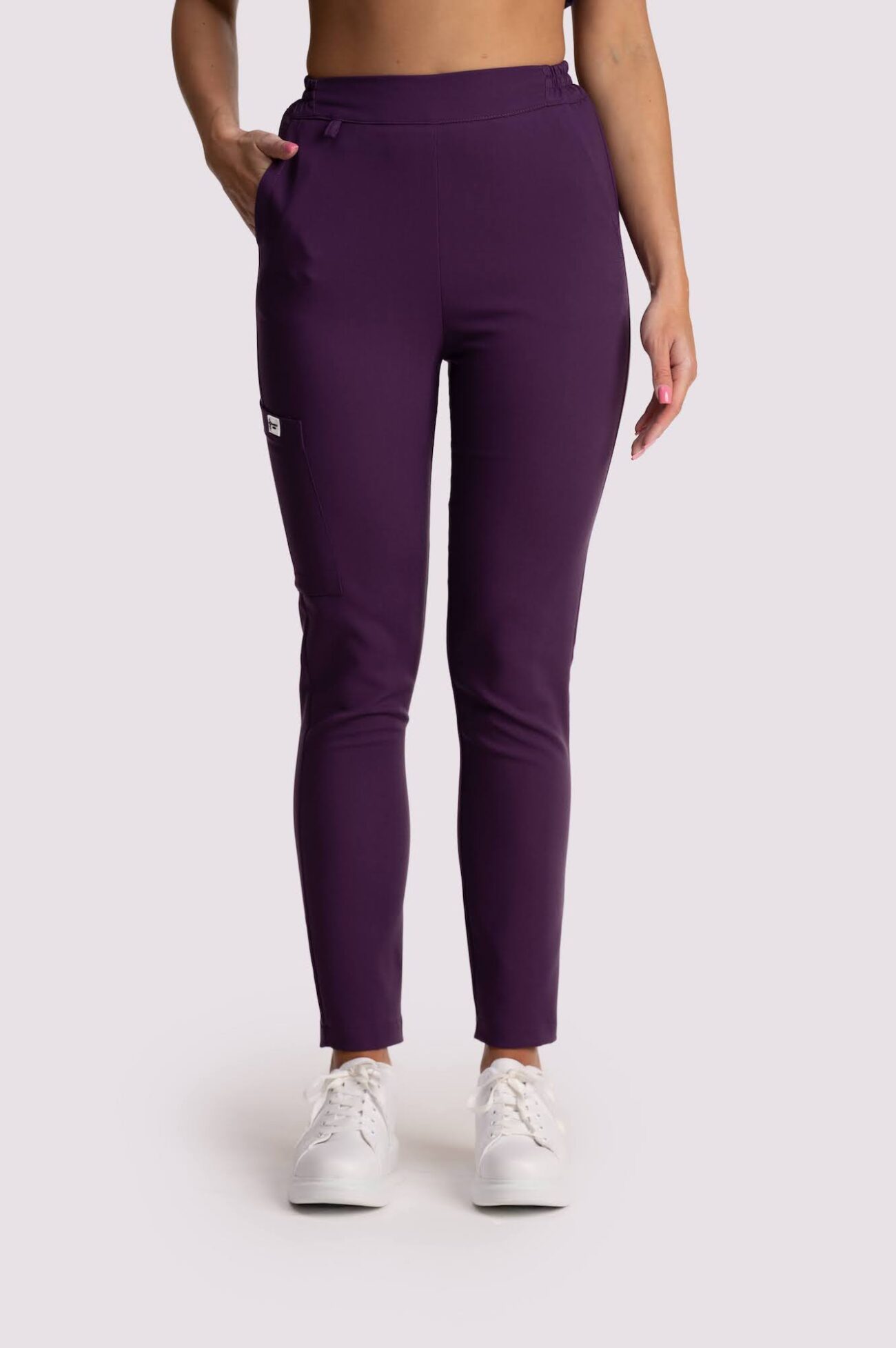 spodnie medyczne damskie elegance comfort fiolet spodnie medyczne damskie elegance comfort fioletowe