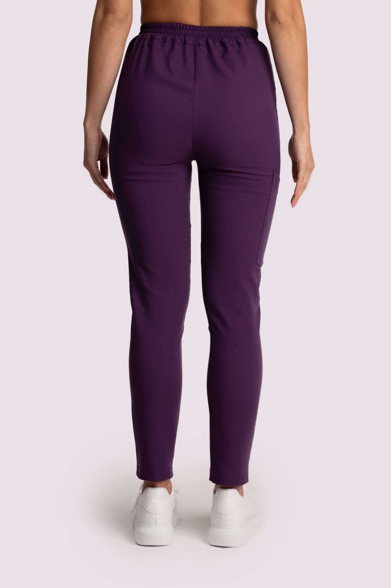 spodnie medyczne damskie elegance comfort fiolet 3 spodnie medyczne damskie elegance comfort fioletowe