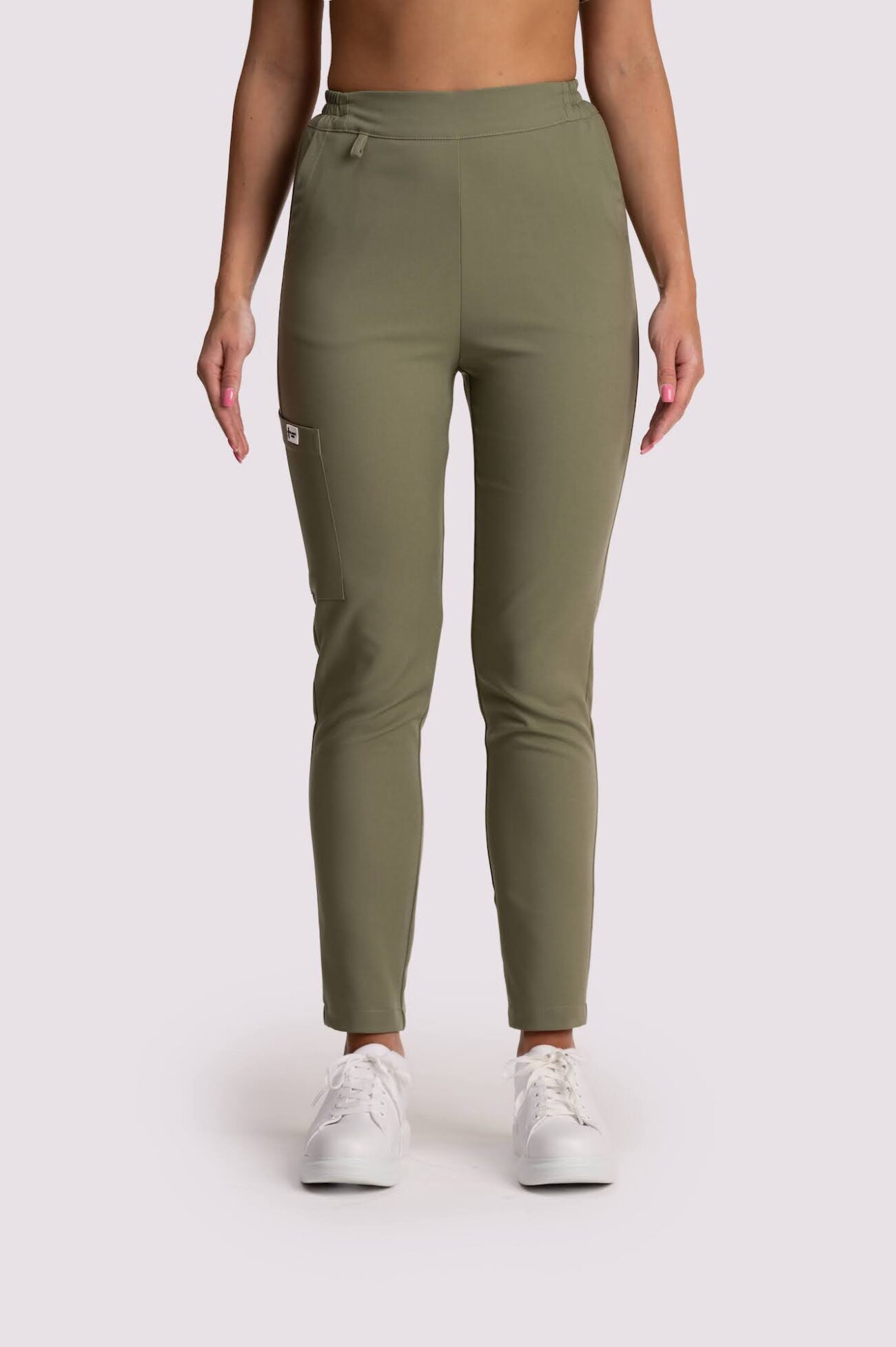 spodnie medyczne damskie elegance comfort oliwka spodnie medyczne damskie elegance comfort oliwkowy
