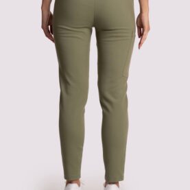 spodnie medyczne damskie elegance comfort oliwkowy