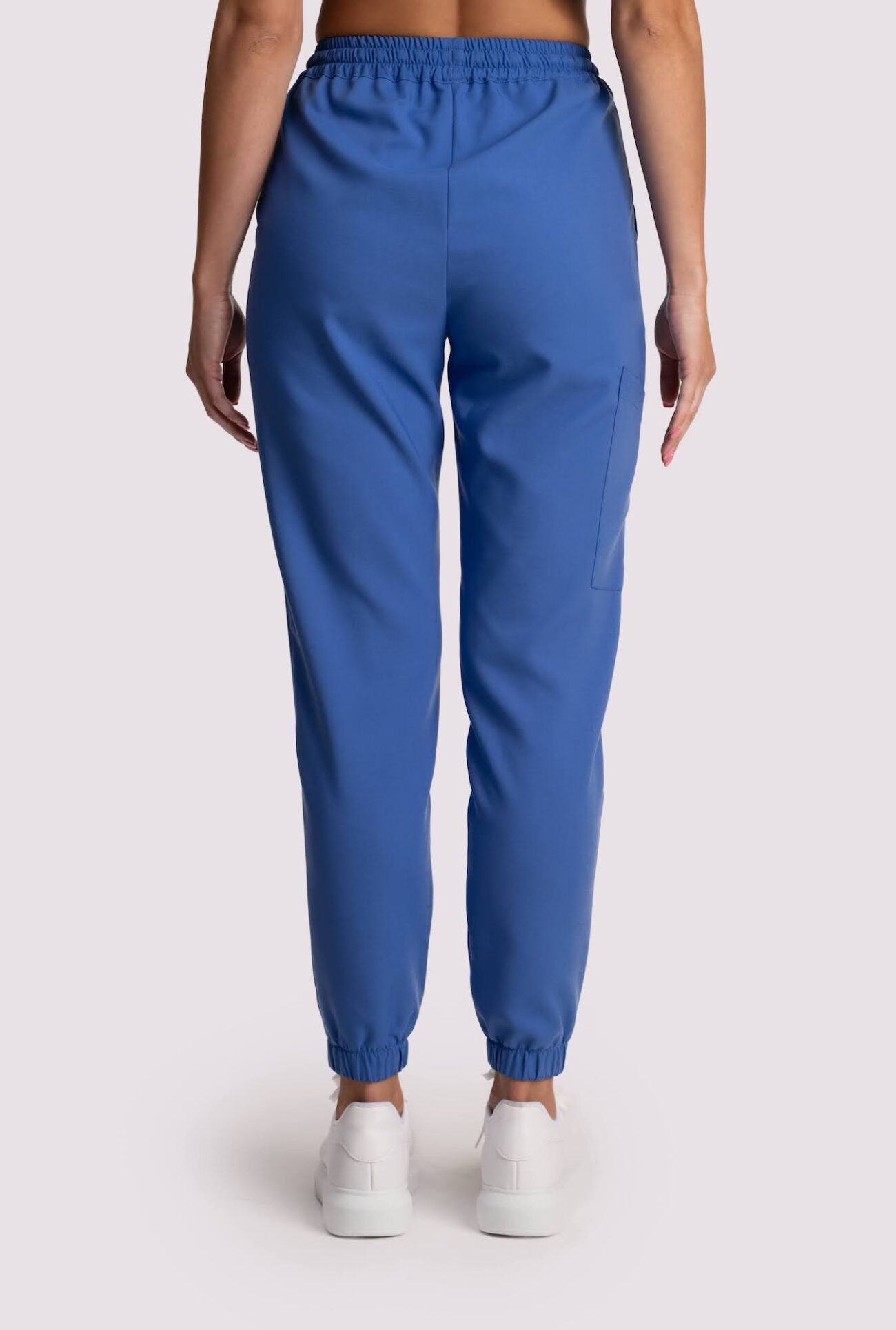spodnie medyczne damskie jogger comfort niebieskie 2 spodnie medyczne damskie jogger comfort niebieski