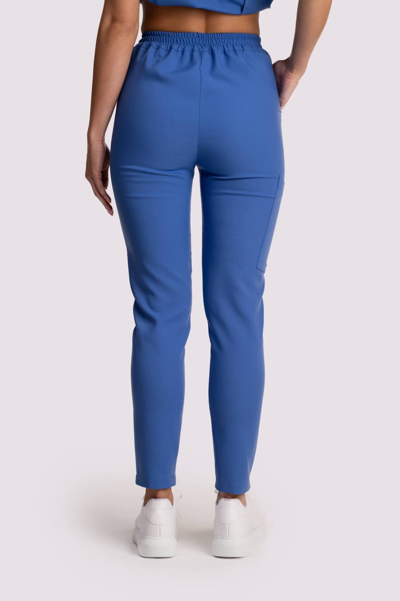 spodnie medyczne niebieskie jogger comfort bluza medyczna damska clever comfort niebieski