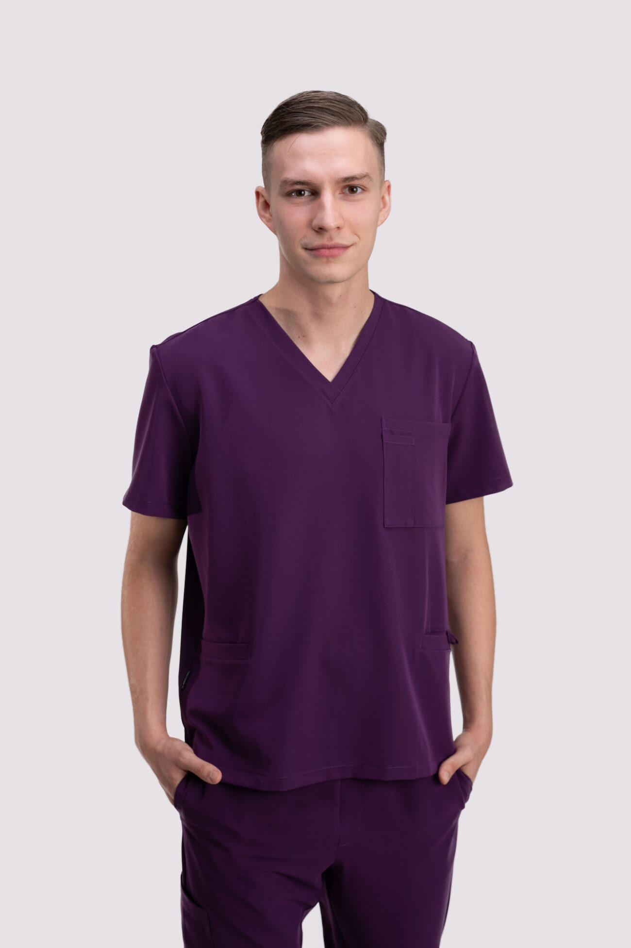 bluza medyczn meska active proline plum perfect śliwka bluza medyczna męska active proline fioletowy plum perfect