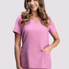 bluza medyczna damska clever proline różowy pink bubblegum