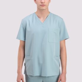 bluza medyczna męska active proline popielaty błękit ash blue
