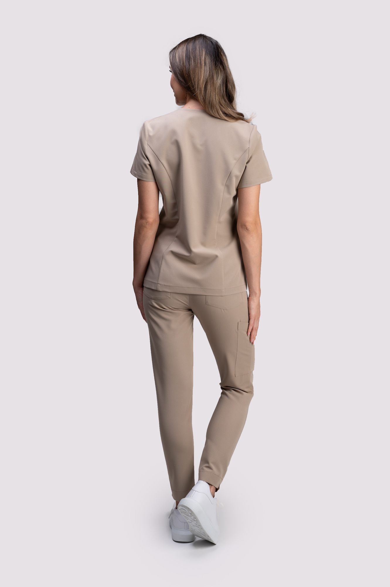 bluza medyczna damska clever proline beżowy cafe cream