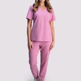 bluza medyczna damska smart proline różowy pink bubblegum