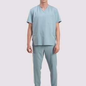 bluza medyczna męska active proline popielaty błękit ash blue