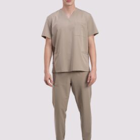 bluza medyczna męska active proline beżowy cafe cream