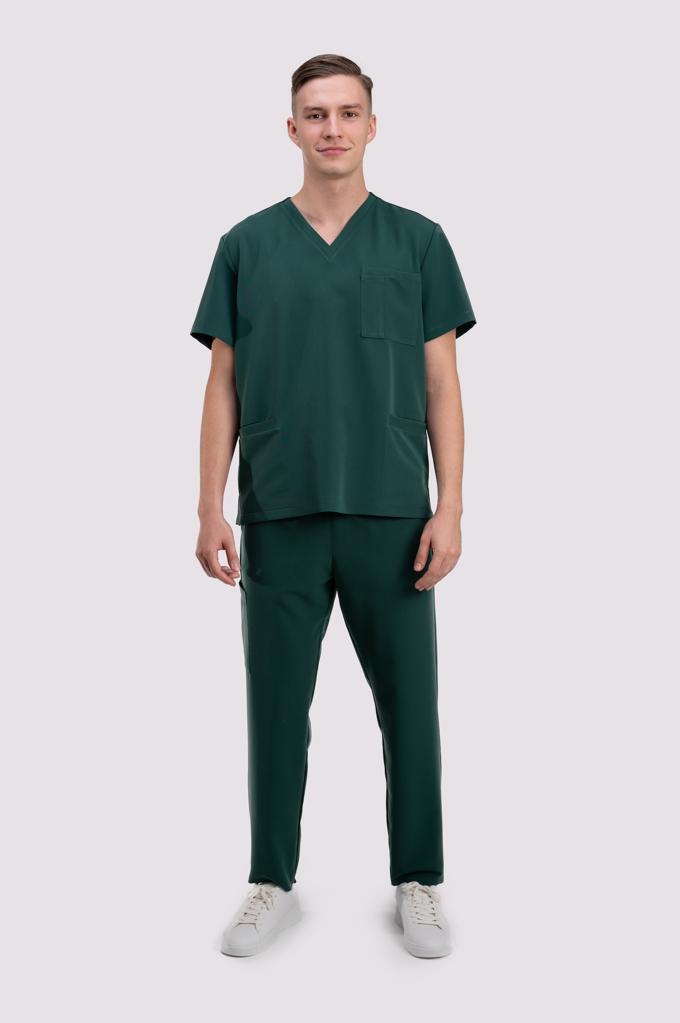 bluza medyczna męska active proline zieleń forest green