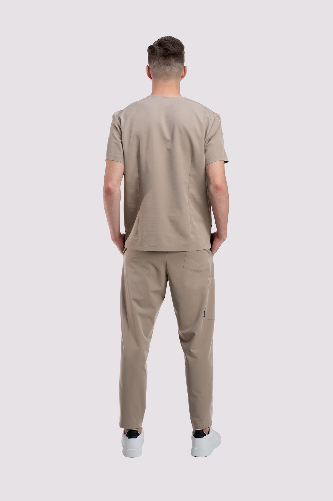bluza medyczna męska active proline beżowy cafe cream
