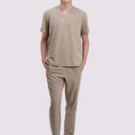 bluza medyczna męska active proline beżowy cafe cream
