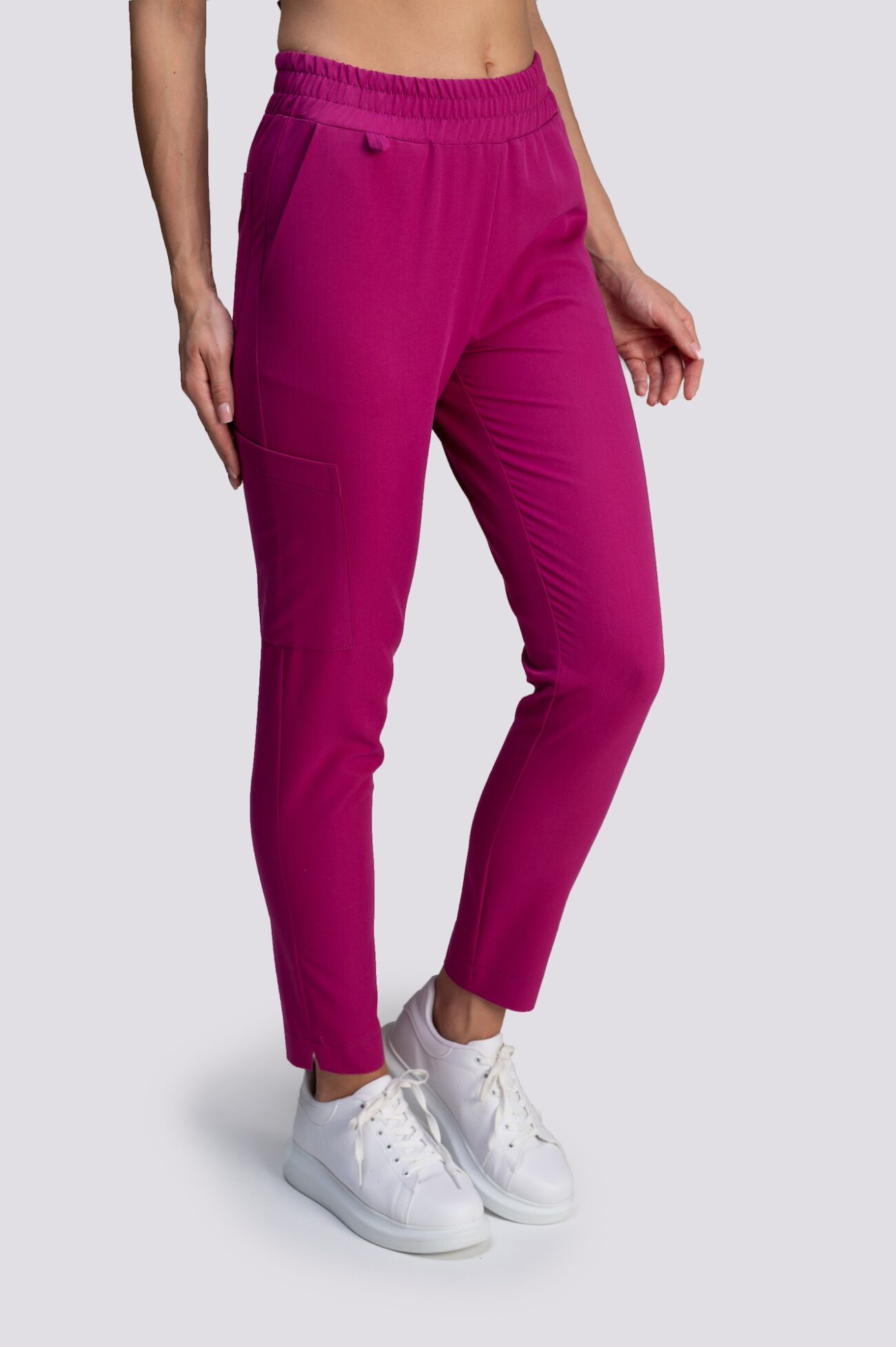 spodnie medyczne damskie comfy proline magenta bluza medyczna damska clever proline deep magenta