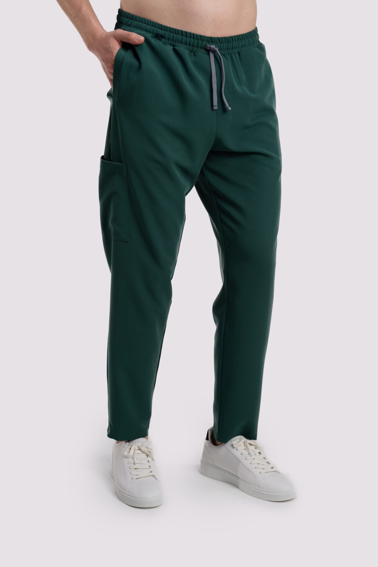 spodnie medyczne meskie simple proline forest green bluza medyczna męska active proline zieleń forest green
