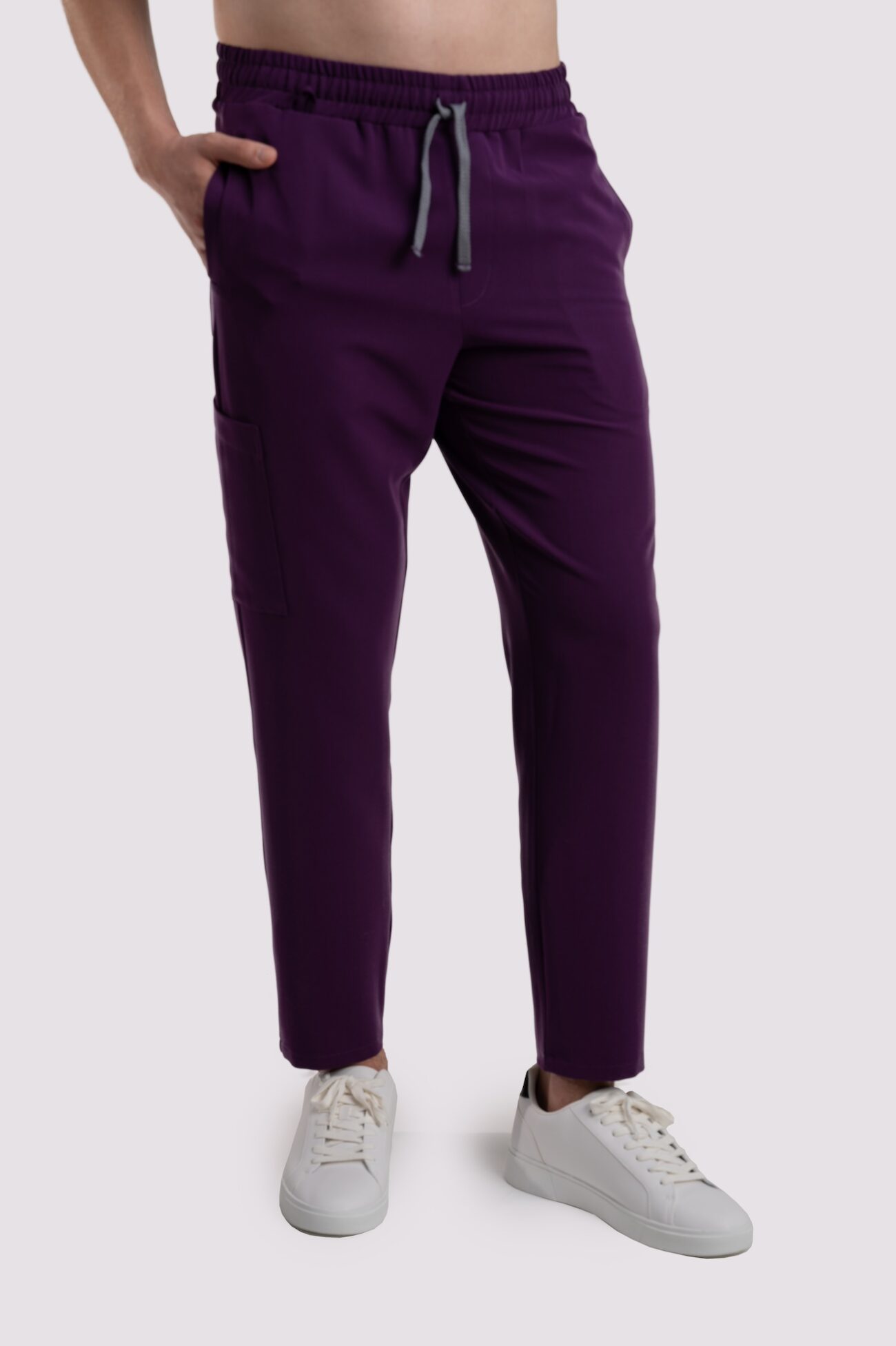 spodnie medyczne meskie simple proline plum perfect bluza medyczna męska active proline fioletowy plum perfect