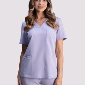 bluza medyczna damska smart proline liliowy violet mist