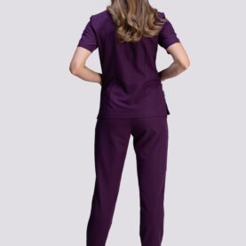 bluza medyczna damska smart proline fioletowy plum perfect