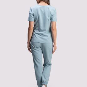 bluza medyczna damska smart proline popielaty błękit ash blue