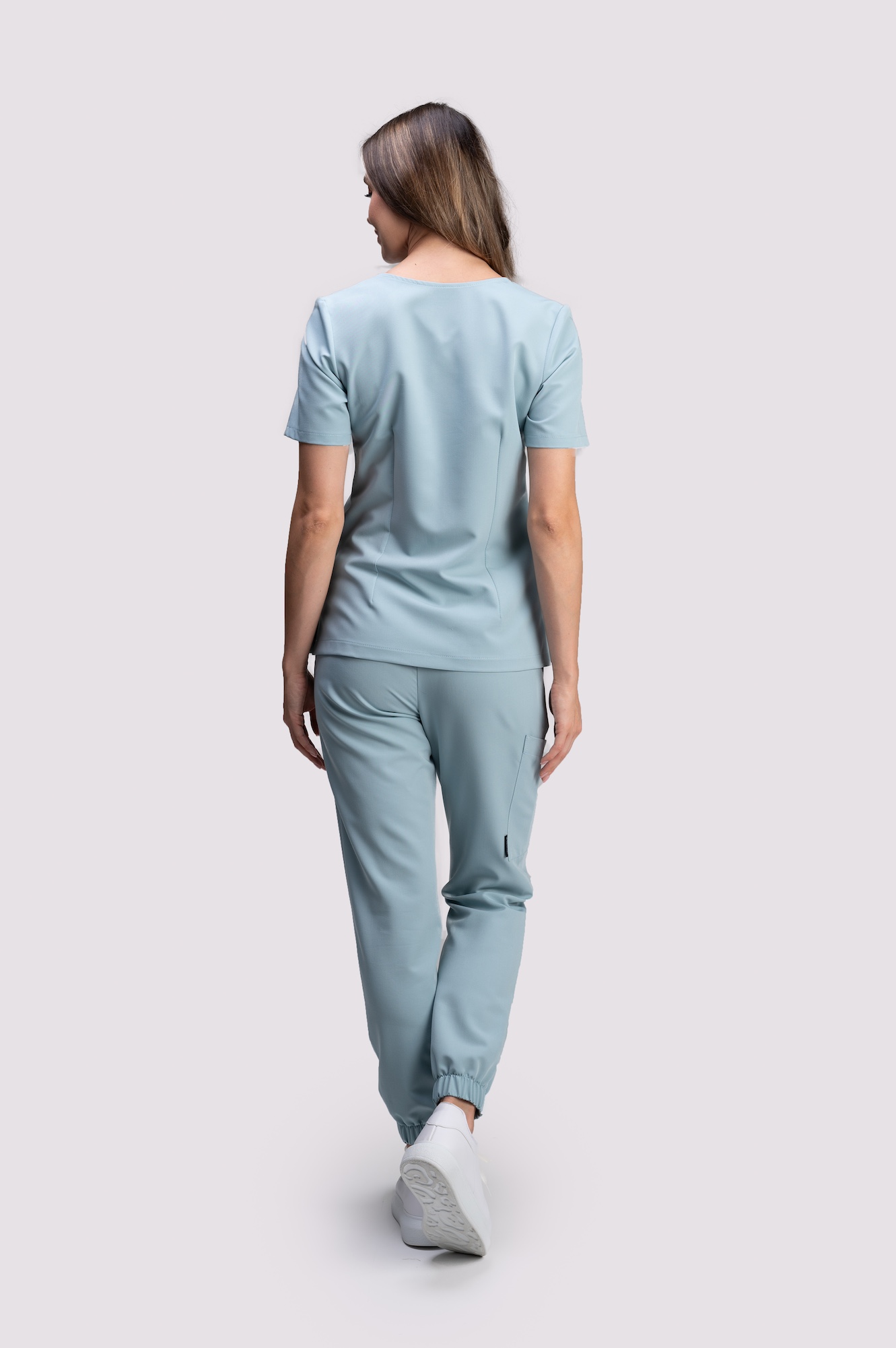 bluza medyczna damska smart proline popielaty błękit ash blue