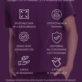 bluza medyczna męska active proline zieleń forest green