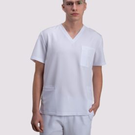 bluza medyczna męska active proline biały crystal white