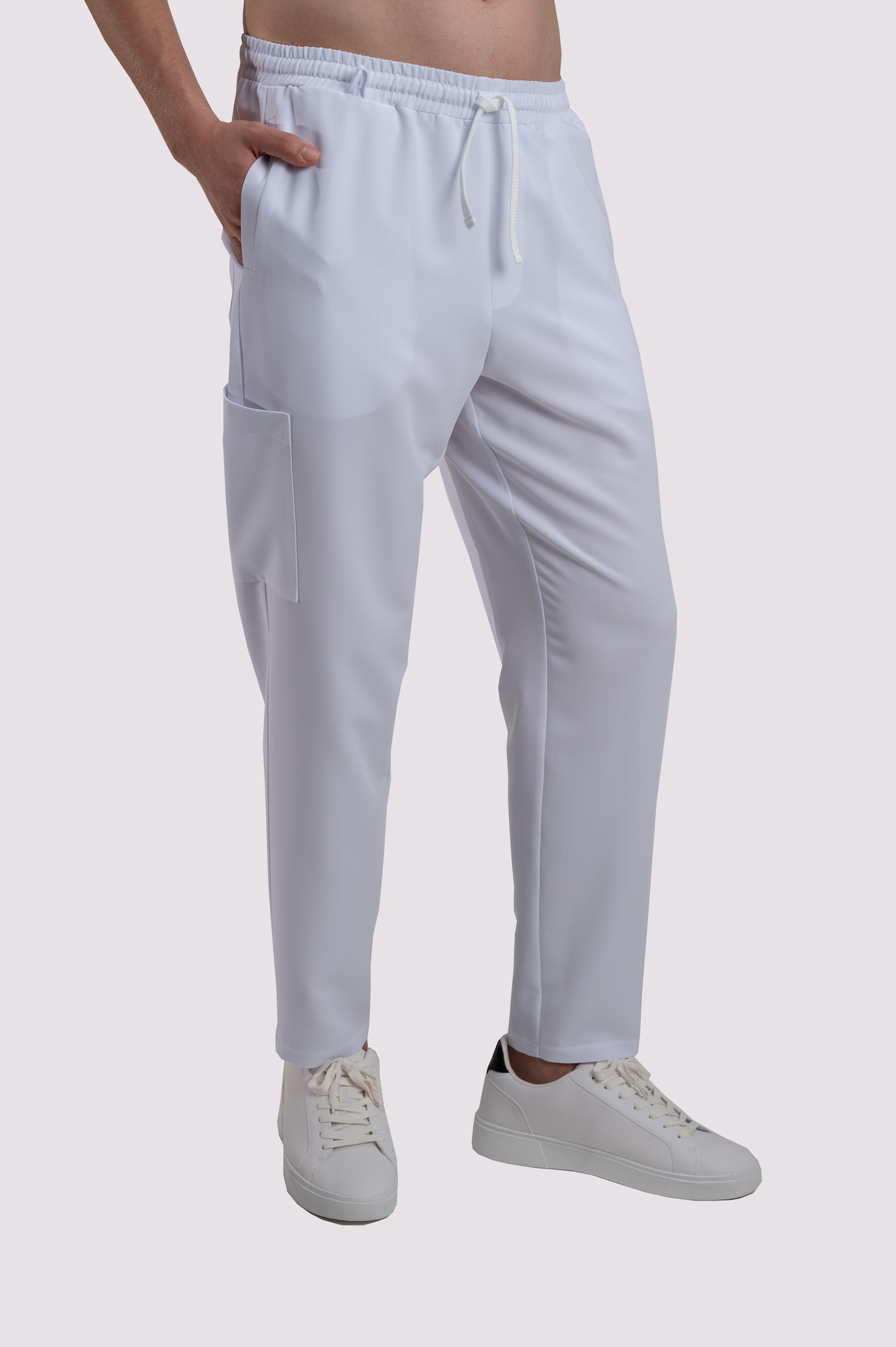 bluza medyczna męska active proline biały crystal white