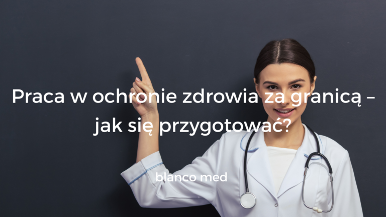 Lekarz lub pielęgniarka z walizką na lotnisku, gotowi do pracy za granicą.