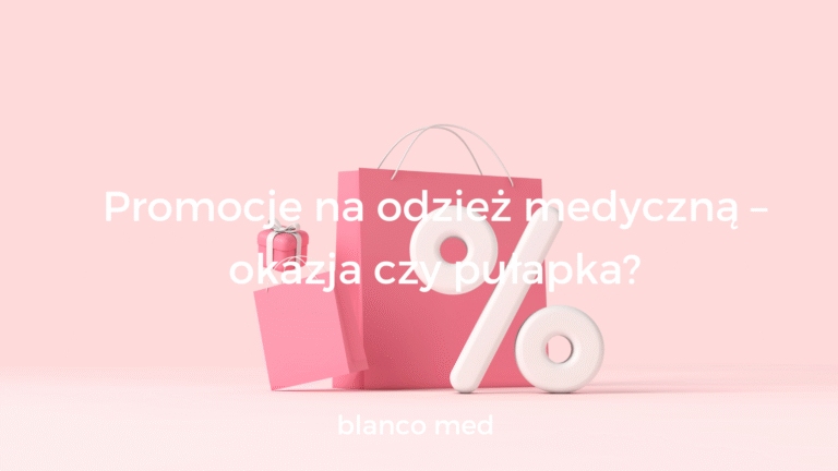 Różowa torba zakupowa na rozwodym tle plus biały znak procentów.
