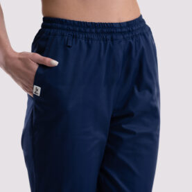bluza medyczna damska classic cotton pro granatowa