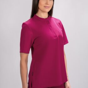 tunika medyczna damska flexcare magenta dark hibiscus