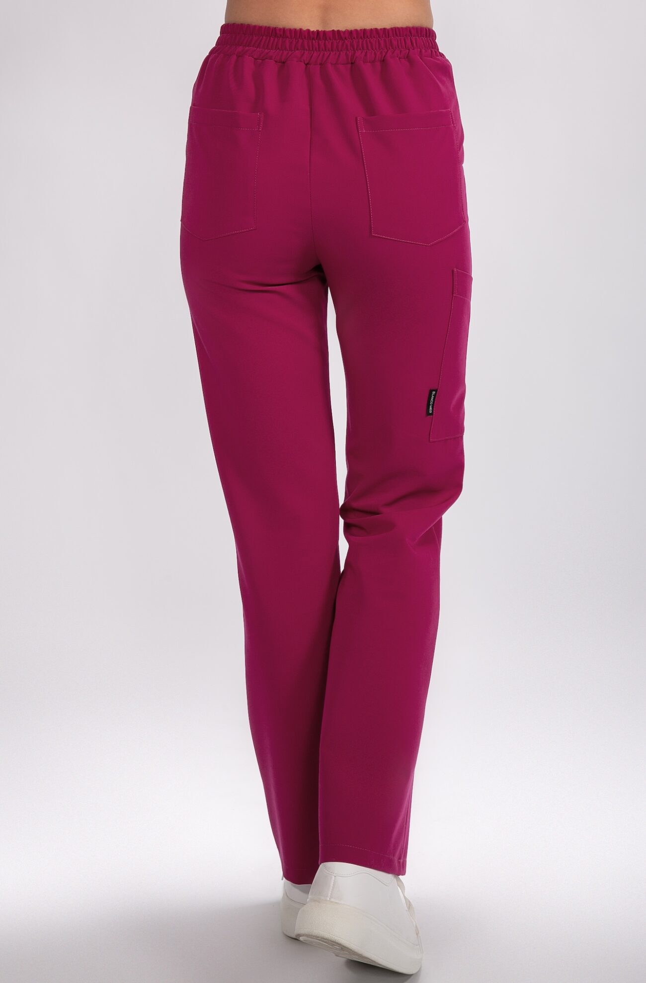 BT1A0132 tunika medyczna damska flexcare magenta dark hibiscus