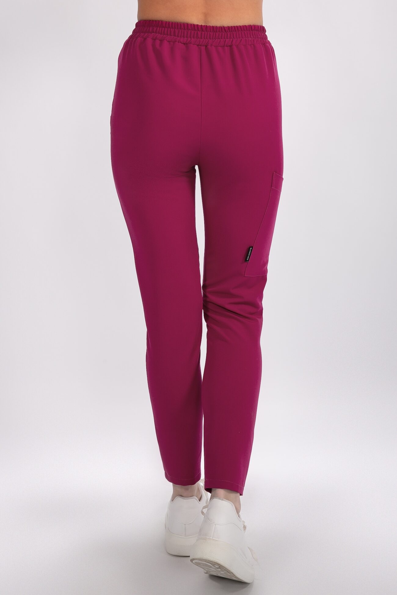 BT1A0172 tunika medyczna damska flexcare magenta dark hibiscus