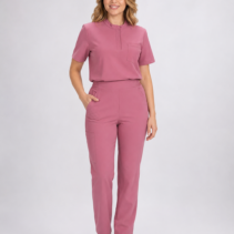 bluza medyczna damska focus flexcare różowa powder rose