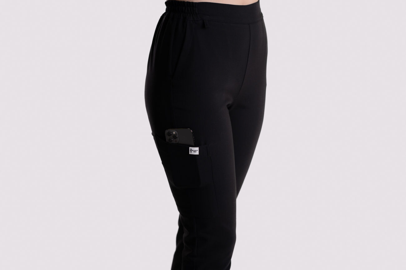 spodnie medyczne elegance comfort czarny 1 spodnie medyczne damskie elegance comfort premium czarne